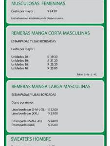 SURGIER REMERAS HASTA EL XXL