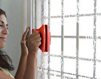 LIMPIAVENTANAS LIMPIA VIDRIOS MAGNETICO 2 CARAS WINDOW CLEAN