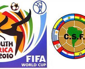 Remeras del Mundial Camisetas con el Logo de Sudafrica 2010 Escote en V y Poleras de Modal Nenes