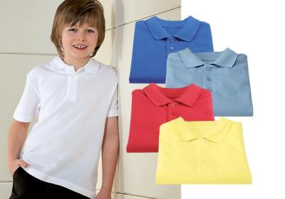 Chombas Escolares Uniformes de Pique Blanco Comprar Urgente a Fabricante Mayorista
