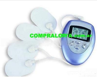 ELECTROESTIMULADOR 4 PARCHES PORTATIL BARATISIMOS