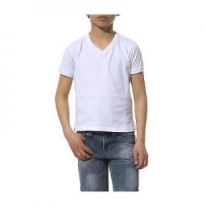 Remeras Blancas Lisas Nenes y Nenas Talles 4 al 14 $ 5.70 Pesos