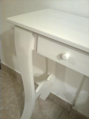 Mesa para Manicura de Madera Ideal Unias Esculpidas Patas Onduladas Cajoncitos Descuento Cantidad