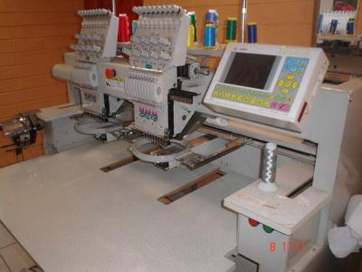 Maquina de Bordar Barudan Vendo - 15 Cabezas Y 7 Colores Tira Hilo Independiente