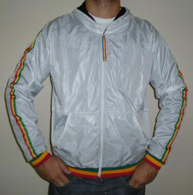 Campera Rompeviento De Sire Jamaica Reggae Rasta (no Adidas)