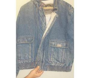 Camperas de Jeans con Corderito Comprar Modelos para Hombre Baratas Descuento al Interior