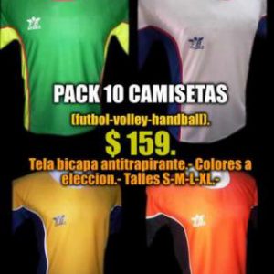 Pack camisetas de fútbol !!!