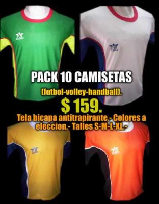 Pack camisetas de fútbol !!!