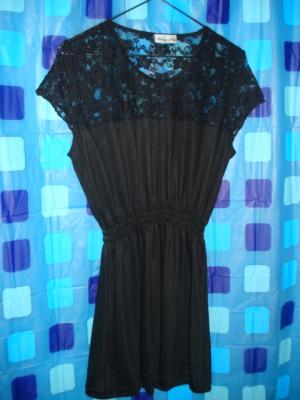 Vestidos de Encaje Fiesta Raso Sedafria Elastizados Manga Corta Larga Moda Mujer