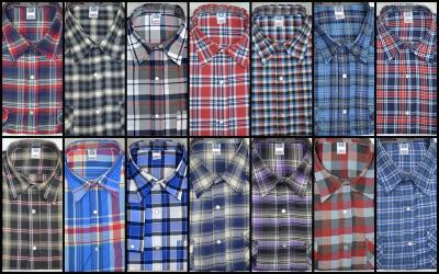 Camisas Simil Levis y Bensimon Broches Perlados Bolsillo Simple o Doble con Tapa