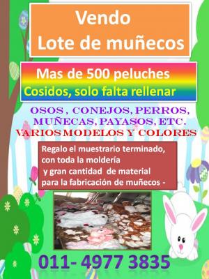Munecos Economicos Lotes de Peluches Cosidos Regalos Molderia Fabrica Originales