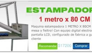 Maquina Sublimadora FABRICANTE ARGENTINA! La mejor CALIDAD del mercado 1 METRO