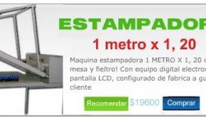 Sublimadora Textil Somos FABRICANTES! La mejor CALIDAD del mercado! 1 metro,20cm