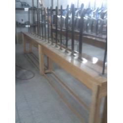Planchas De Medias De Acero Inoxidable 8 Pies Numeros 3 Al 5 Muy Buen Estado