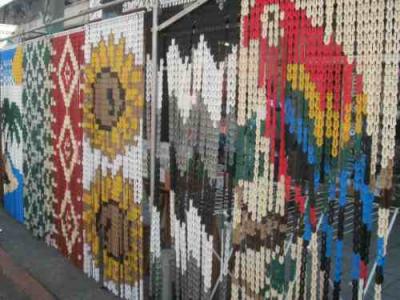 Cortinas Decorativas Eslabones Plasticos Barral Para Marco De La Puerta Abertura