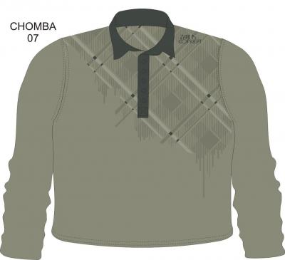 chomba algodon peinado