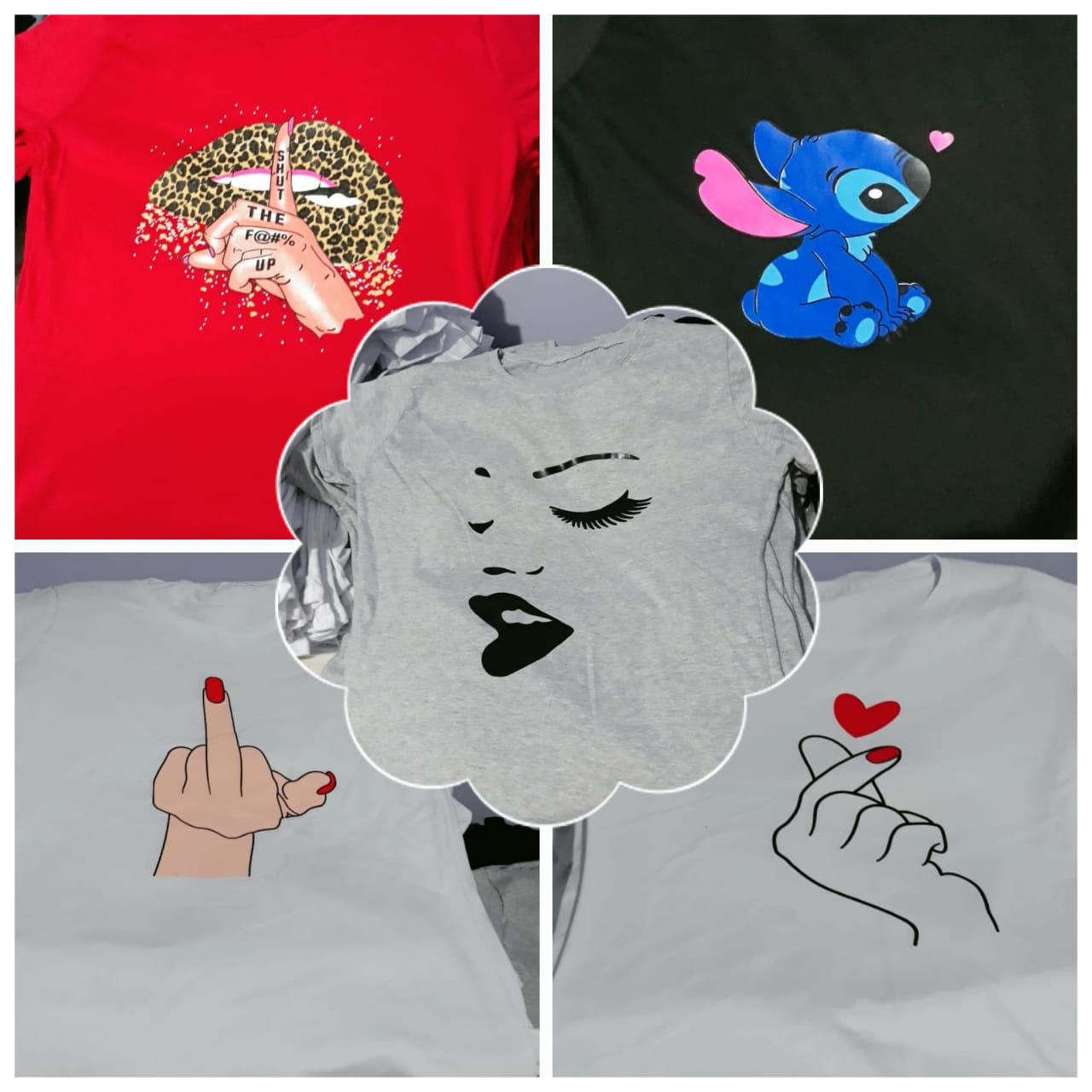 remeras de dama talle únicos que seden del 2 al 4 - Imagen 4